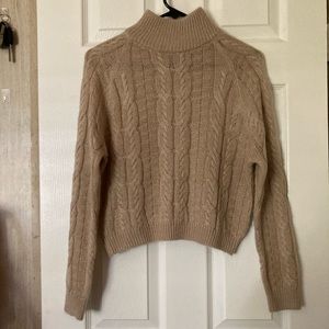 Knit Turtle Neck Sweater